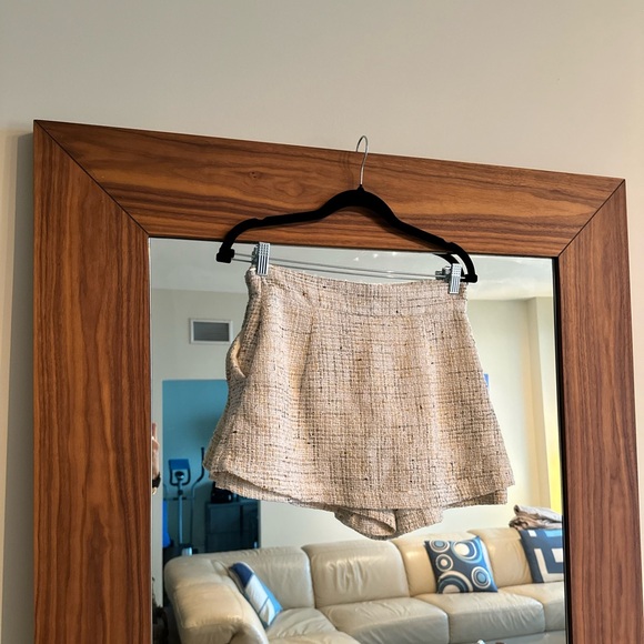 ZARA TEXTURED SKORT MULTICOLOURED - Picture 6 of 6